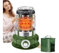 Zuasdvnk Calefacciones de terraza para uso exterior, calefacción exterior,Quemador de calefacción de terraza - Calefacción portátil de garaje eléctrico de 1500 W, estufa de calentamiento rápido con