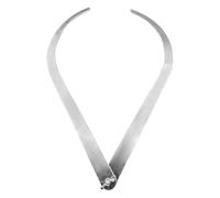 Zuasdvnk Calibre De Arcilla,Medidores De Escultura De Cerámica De Piernas Dobladas | Herramientas De Medición Precisas De Acero Inoxidable Para Escultura Artesanía Acabado Modelado Tallado Y Modelado