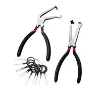 Zuasdvnk China conector eléctrico, Pinzas de desconexión eléctrica,Estera de Acero de Carbono Afeccional de Desconexión - Reparación de la herramienta de eliminación de filtro con un pin