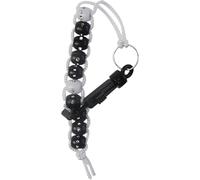 Zuasdvnk Clicker de contador de golf, portero de puntuación de golf - Pulsera de contador de golf Cuentas de golf para contar golpes,Medidor de tiro de gadgets de golf con clip, medidor de puntuación