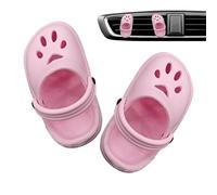 Zuasdvnk Clips de ventilación para coche, decoración de zapatos con agujero de perfume para ventilación, decoración interior del vehículo con agujeros de garra de diseño inteligente para camiones,