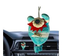Zuasdvnk colgante del perfume del coche, colgante del coche del perfume,Ambientador para coche con difusor de aceite colgante de aromaterapia de dibujos animados - Colgante de perfume con fragancia,