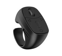 Zuasdvnk Control remoto de desplazamiento para teléfono, mini botón de videocámara inalámbrica, obturador remoto de cámara inalámbrica, para lectura de libros electrónicos para grabación de video