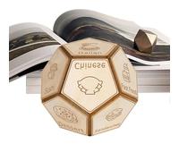 Zuasdvnk Dada De Decisión 12 Caras | Dado Poliédrico para Juegos de Mesa y Fiestas - Ayuda Divertida Para La Toma De Decisiones Para Casa, Viajes, Estudios Y Eventos