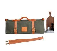 Zuasdvnk - de Cubiertos para Utensilios de Cocina, de Rodillos de Cortador de Impermeable, transportador de Cortador, Estuche de Cortador de Chef para Acampar, Viajes,