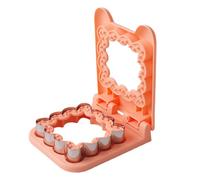 Zuasdvnk Decrustor de sándwich, cortador de sándwich y sellador,Sellos cortadores para máquina - Suministros de cocina, cortador de galletas para escuela, picnics, vacaciones, camping, playas