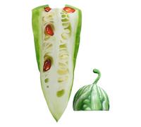 Zuasdvnk Disfraz de Fruta para Halloween | Traje de Verdura Amarga para Role Play de Halloween - Traje Divertido para Fiestas Carnaval Cumpleaños Sesión de Fotos Eventos Escolares | Cumpleaños