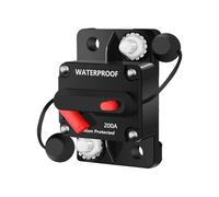 Zuasdvnk Disyuntor, disyuntor,Proteger la potencia manual para el vehículo - Reinicio manual Car e Trolling Motors Boat Circuit Breaker para el de audio, 12-48V