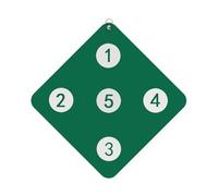 Zuasdvnk Equipo de Formación de Cercas, s, Práctica de Cercas de Formación de Pared Herramienta Auxiliar de Casa, Juegos de Equipos con Ojos de