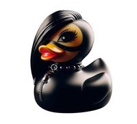 Zuasdvnk Figuras y estatuas de pato figura de animal gótico estatua de pato estatuas de resina decoración de escritorio figuras coleccionables Satanás pato decoración de mesa