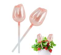 Zuasdvnk Globos de riego, bombillas de riego para plantas de interior | 2 picos automáticos de de flores decorativas para riego | Postes de inserción de jardineras automáticas,
