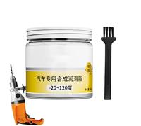 Zuasdvnk Grasa lubricante para coche, para puertas de garaje, 100 g, grasa para tejado corredizo, grasa multiusos para cerraduras fijas, electrodomésticos, tiradores de puertas