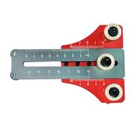 Zuasdvnk Guía de mesa, máscara de rayas finas para mesa, Guía de tira delgada ajustable de aluminio, Herramientas de corte de cercas de carpintería extendidas para