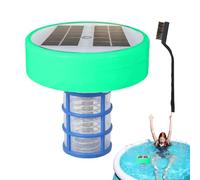 Zuasdvnk Ionizador de piscina solar, ionizador solar para piscina | Ionizador de piscina de limpieza de agua con energía solar - Purificador de agua con ionización de cobre, piezas de limpieza