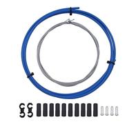 Zuasdvnk Kit de cables de freno de, cable de palanca de cambios, carcasa de cable de cambio de, juego de líneas de transmisión de freno con puntas y ganchos en S para el