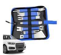 Zuasdvnk Kit de Extracción de Molduras Interiores | Kit de 7 Piezas para Extraer Paneles de Carrocería | Accesorios de Desmontaje para Tapicería Principiante Salpicadero Audio Puerta