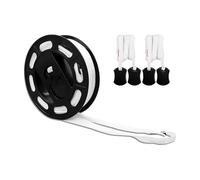 Zuasdvnk Líneas de Corte de Pickleball Portátiles, Líneas de Pickleball para Tribunal al Aire Libre | Marcadores de Límite de Entrenamiento al Aire Libre | 20x44 Pies Líneas de Marcador de la Corte