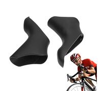 Zuasdvnk Maneta de palanca de freno de ciclismo, protector de campanas de palancas de freno de ciclismo, empuñaduras de freno, palanca de cambios de ciclismo, protector de campanas para ciclismo