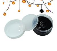 Zuasdvnk Maquillaje de sangre falsa, sangre falsa coagulada de Halloween, accesorios lavables para juegos de rol para artistas de drama aterradores, adolescentes entusiastas de las bromas