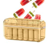 Zuasdvnk - Moldes de para multirejilla, moldes para helados, hechos en casa, moldes para helados, transparentes, seguros y caseros, para batidos,