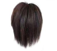 Zuasdvnk Moño de pelo rizado, peluca de disfraz elástica ajustable, extensiones de pelo de cola de caballo, moños desordenados naturales para niñas, salir, uso diario
