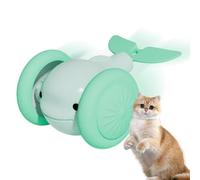 Zuasdvnk Pelota interactiva para gatos | Little Whale Form Cat Rolling Ball Toy,Automático gatito Cachorro -Accesorios para juegos de interior, juego al aire libre, entrenamiento de gatitos