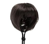 Zuasdvnk Peluca para Mascotas,Cabello Falso con Ajuste Ajustable Y Flequillo,Pelucas para Cosplay | para Fiestas De Halloween Navidad Celebraciones Vacaciones Y Eventos De Fotografía