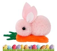 Zuasdvnk Pinza para el de conejo, horquilla para el de conejos de dibujos animados y zanahorias, pinzas para el de dibujos animados para niñas, tocado elegante para la cabeza