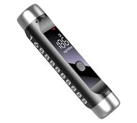 Zuasdvnk Probador de alcohol, Detector de alcohol | Analizador de alcohol Portátil USB Recargable,Detector de Respiración de Alta Precisión, Pantalla LCD Digital para Una