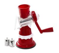 Zuasdvnk Rallador rotativo, robot de cocina de manivela | Cortador manual de verduras - Picadora de alimentos de cocina Cortadora de alimentos de cocina para el hogar, cocina, restaurante