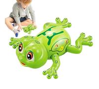 Zuasdvnk Rana Rastreadora, Juguete Eléctrico Arrastrándose | Juguete Rana con Música - Juguete Rastreador Electrónico con Evitación de Obstáculos, Juguetes de Desarrollo Arrastrándose para Niño y
