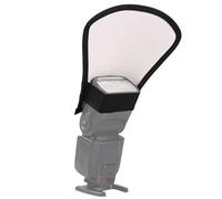 Zuasdvnk Reflector de luz para fotografía, difusor de flash de cámara, reflector de iluminación, accesorio para cámara, difusor de lente de cámara plegable para retratos, fotografía de estudio,