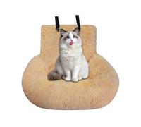 Zuasdvnk Refuerzo para perros, asiento para carrito de perro, cojín de viaje para cachorros, accesorios interiores para automóviles, antideslizante, acolchado, transpirable, para actividades al aire