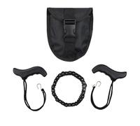 Zuasdvnk Sierra de cadena de bolsillo, Sierra de cadena con cable para poda de ramas altas, herramienta de supervivencia plegable portátil para ing Senderismo Caza Copa árbol tamaño ramas y madera