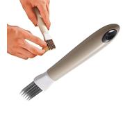 Zuasdvnk Slicer Vegetal, herramienta Slicer para cebolla, cortador triturador de ajo multiusos | Gadget de pinza para alimentos multifuncionales domésticos para cebollas, puerros, calabacines