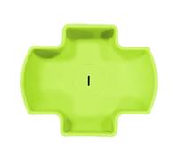 Zuasdvnk Soporte de hielo para soporte de hielo de silicona - Soporte de hielo antigoteo | Portacubitos de hielo reutilizable, colector de helados, evita las manos pegajosas y los suelos desordenados