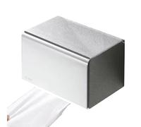 Zuasdvnk Soporte de Papel de baño, Cuadrada sin perforación, Soporte para Rollo de pañuelos, para Familiares, Amigos, Estudiantes, Adultos, Hombres, Mujeres, hogar, baño, Cocina, baño, Pared