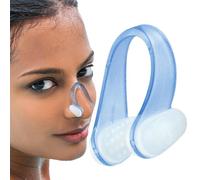 Zuasdvnk - Tapón de nariz de natación, tapones de nariz para natación, pinzas para la nariz de surf de silicona | Pinzas de nariz antiasfixia portátil, protector nasal flexible para nadar, surf y