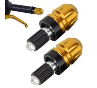 Zuasdvnk Tapones de extremo de manillar, piezas de repuesto de equilibrio, extremos de manillar de motor anticaídas, para motocicleta, carretera, scooter, turismo, viajes, ciclismo, ciclistas