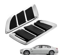Zuasdvnk Ventilación de modificación de coche, rejillas de ventilación de capó para coches | de capucha automotriz TRAPINA DE DECORACIÓN DE | Accesorio exterior del automóvil para la