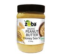 ZUBA Crema DE Cacahuete con Miel Y Sal Bio 340 g