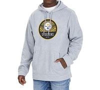 Zubaz NFL Pittsburgh Steelers Team Graphic - Sudadera con capucha para hombre, color gris, grande
