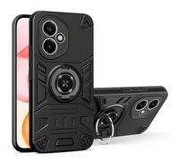 ZUBEE Carcasa de telefono Funda for teléfono Honor 400 5G, protección Completa, de Grado Militar, de Doble Capa, a Prueba de Golpes, Resistente, con Soporte Funda Trasera para Smartphone(Svart)