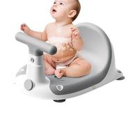 Zubehors Asiento para bebés para bañera, asiento de baño para bebé, Taburete de dibujos animados para niños ducha, Cómodos asientos de bañera sin deslizamiento para bebés sentados con forma de