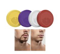 Zubehors Barra de afeitar para hombre,Jabón de afeitar para barba | 4 jabones para lavar barba | Hidrata y protege, espuma, barra portátil para un afeitado y húmedo, fragancia duradera