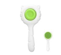 Zubehors Cepillo más pulido para perros, cepillo de aseo para perros: cepillo para el cabello respetuoso con la piel, cepillo para cachorros con partículas de masaje que elimina el suelto y los