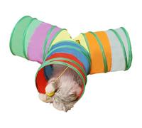 Zubehors para Gatos - Juguetes para Gatos De Interior De 3 Vías - Laberinto Tubo para Gatitos - para Interior Exterior Hogar Jardín Césped Enriquecimiento Ejercicio Mascota Cachorro