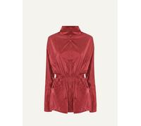 ZUBEK Abrigo de entretiempo rojo cereza XL rojo cereza