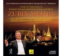 Zubin Metha dirige Beethoven, Mozart, Brahms. Live au Grand Palace de Bangkok.
