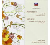 Zubinmehta - Octect Op 20/String Quartet in F Minor Op 95